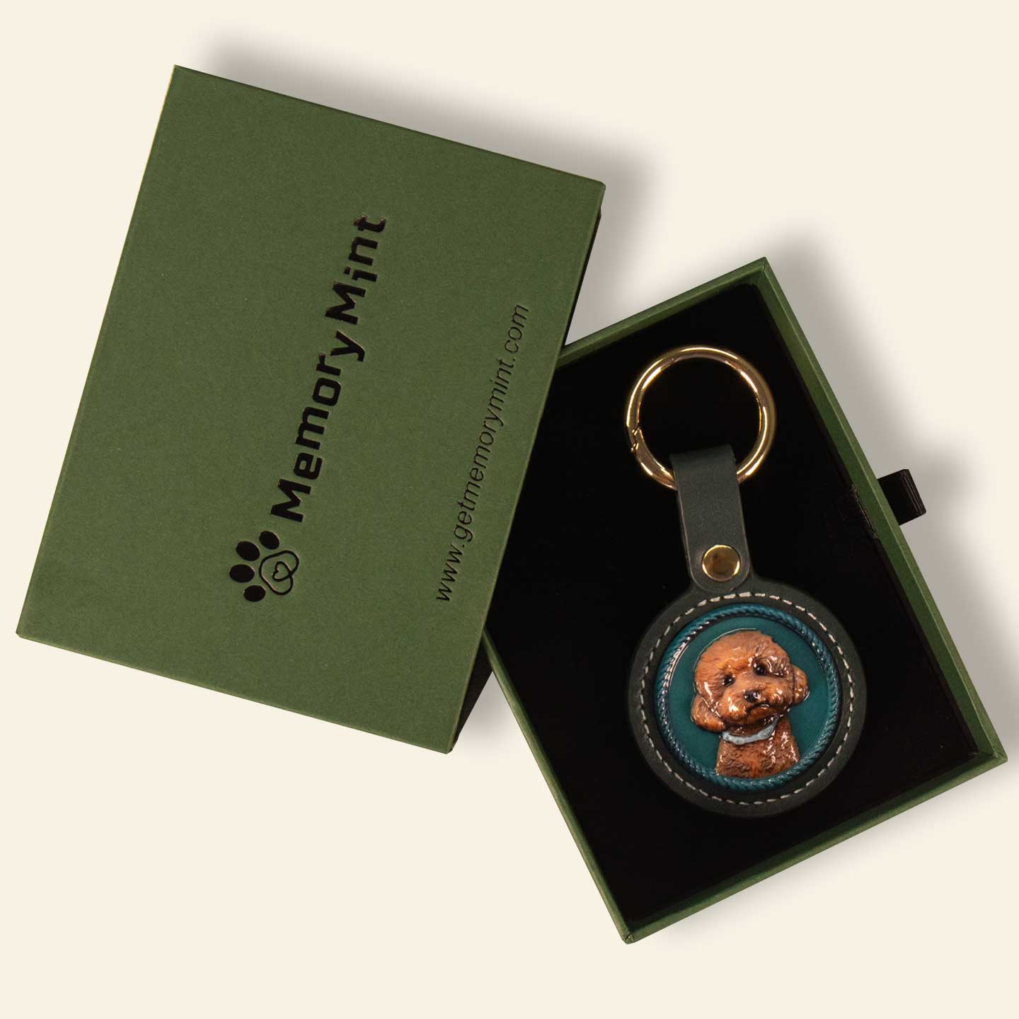 Pet Portrait Keychain