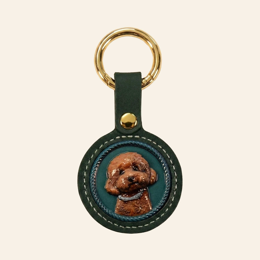 Pet Portrait Keychain