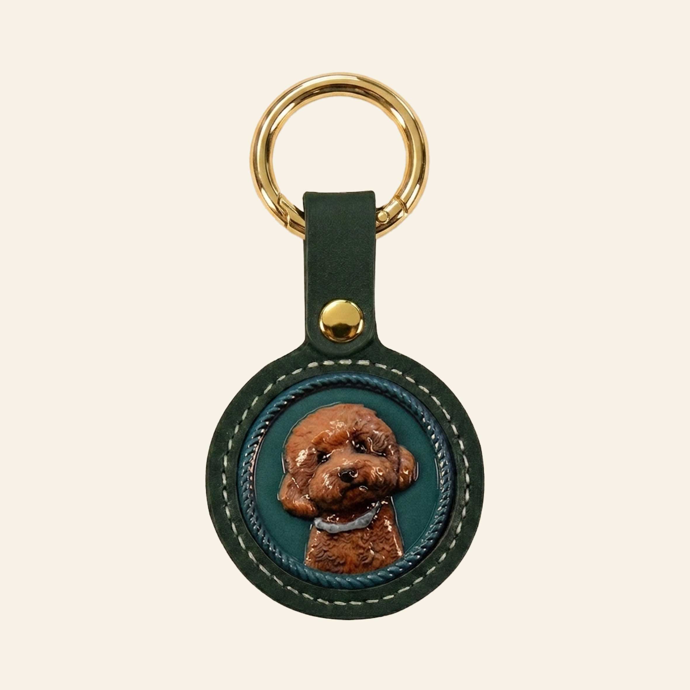 Pet Portrait Keychain