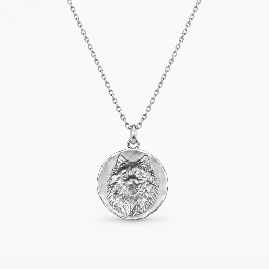 Custom 3D Pet Portrait Necklace