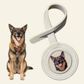 Pet Portrait Bag Charm