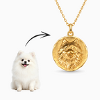 Custom 3D Pet Portrait Necklace