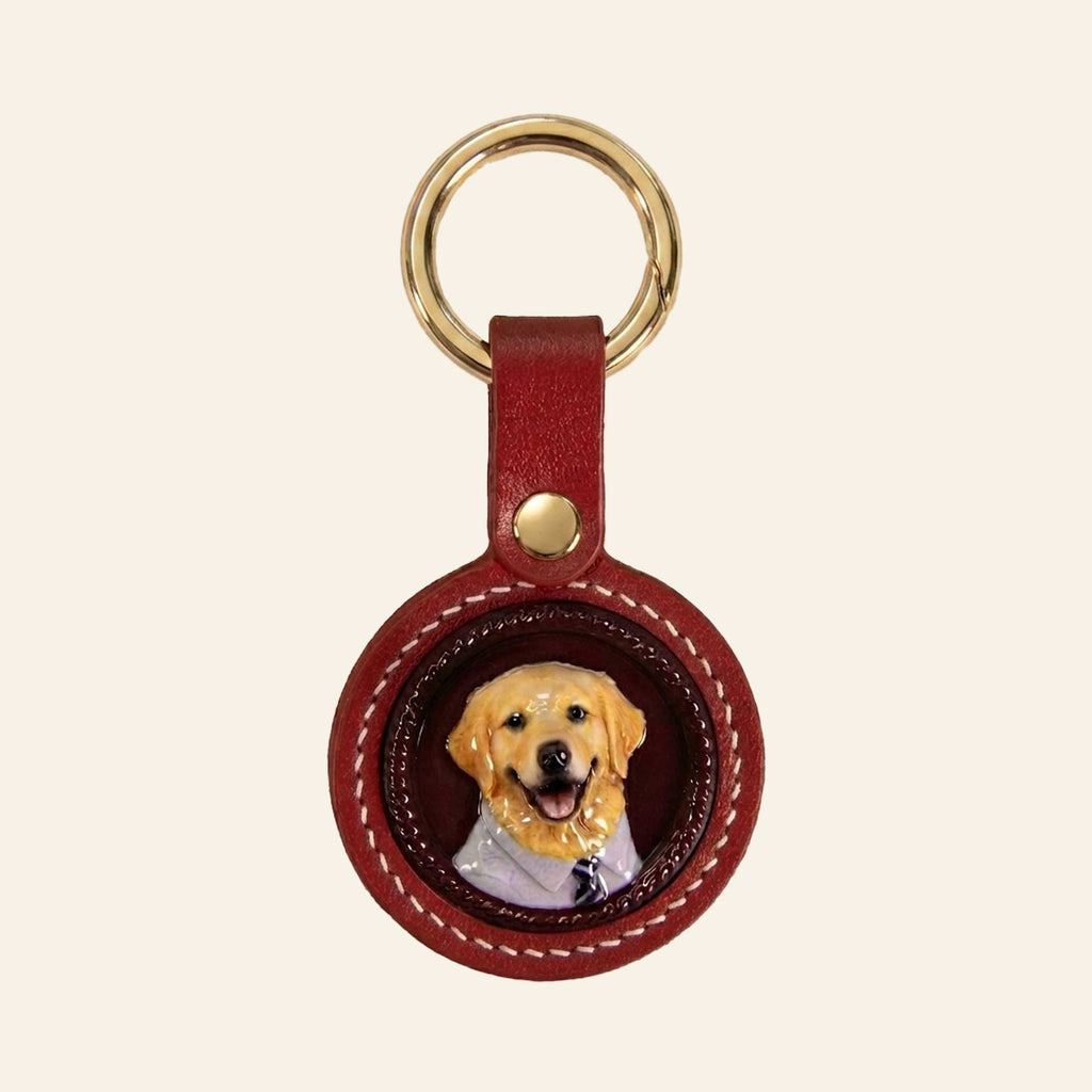 Pet Portrait Keychain