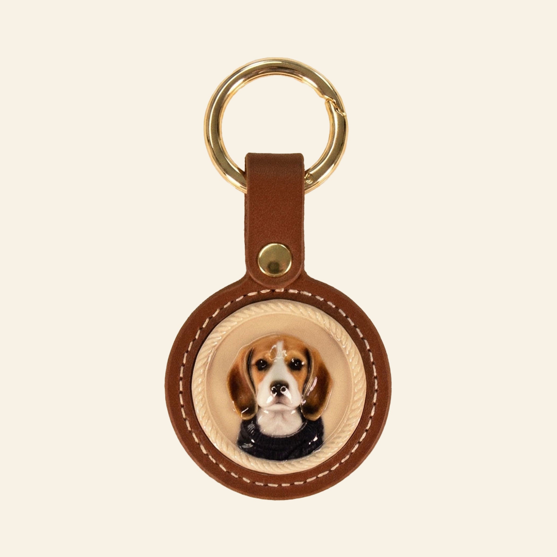 Pet Portrait Keychain