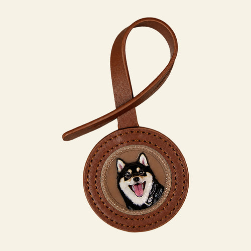 Pet Portrait Bag Charm