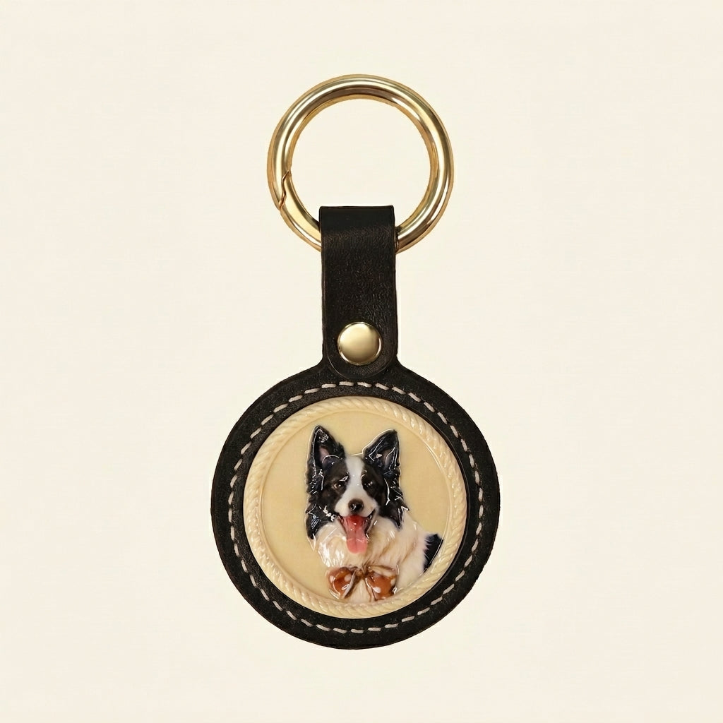 Pet Portrait Keychain